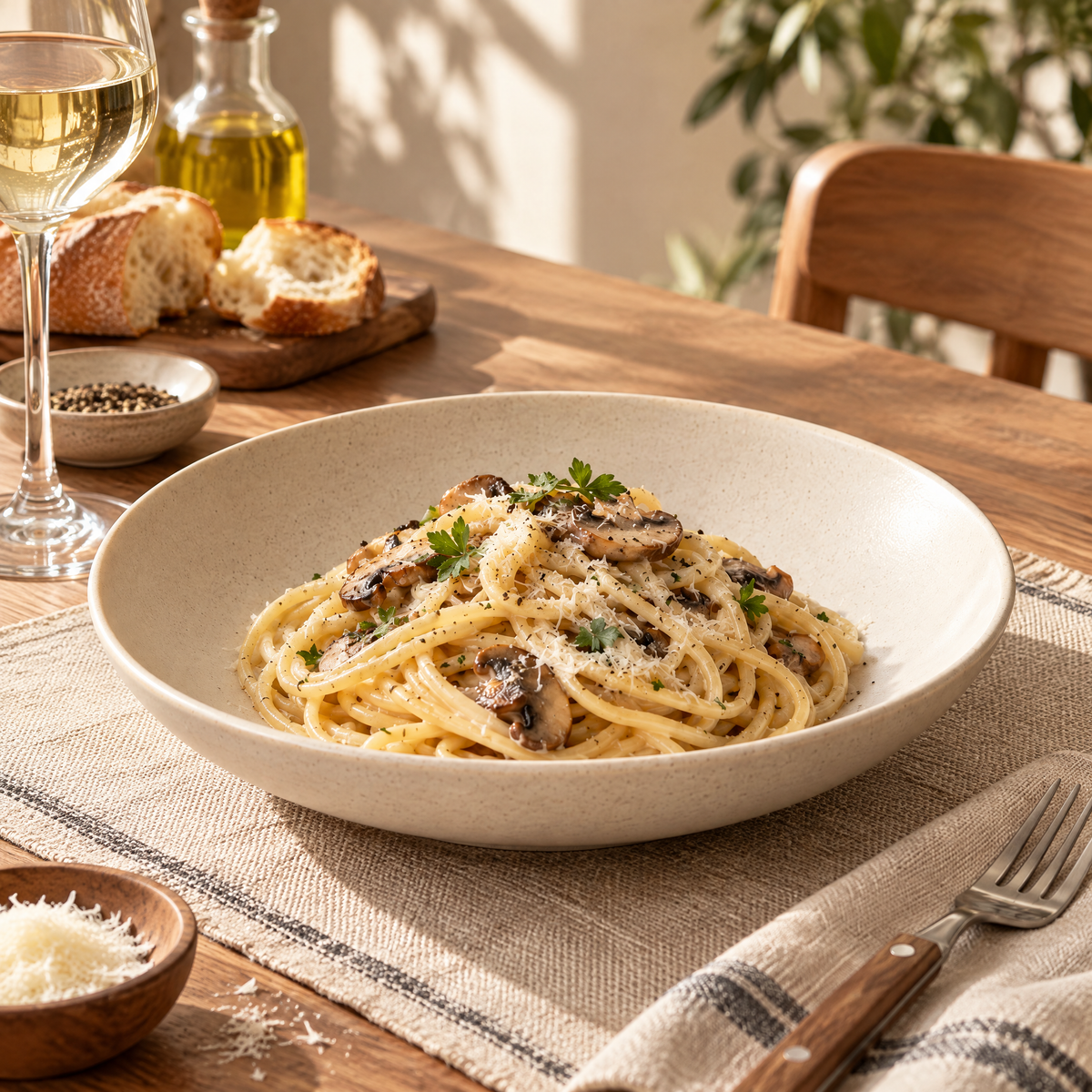 Coupe Pasta Bowl Set - lifestyle