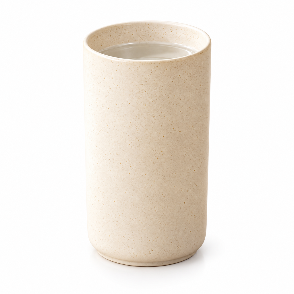 Straight Tumbler Cup Set - white background