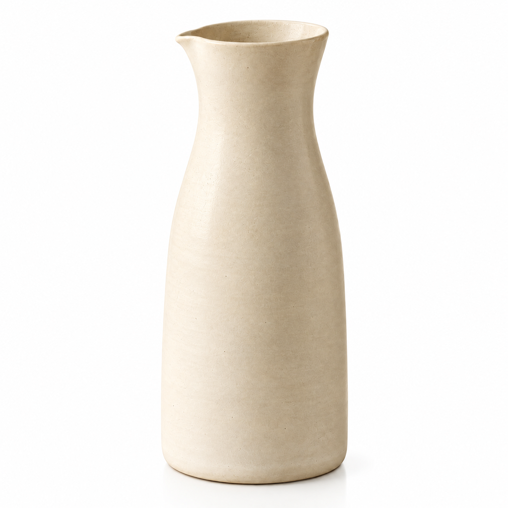 Tabletop Water Carafe - white background
